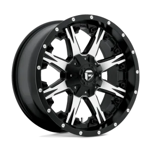 Fuel – D541 NUTZ – Black – 20″x9″ 20mm – Summer Wheels – D54120909857